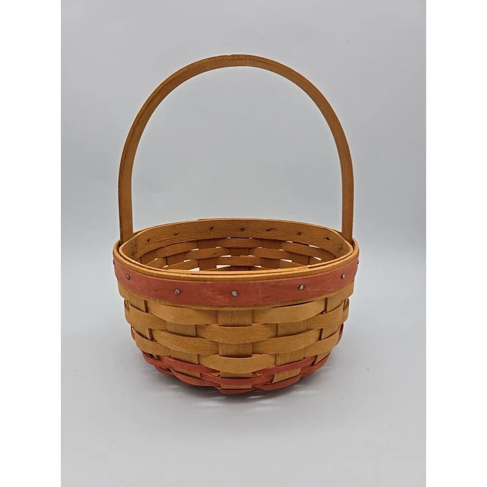 Longaberger 1998 Mother's Day Rings & Things Vintage Basket